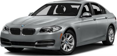 Front grille, headlights, and side profile of a luxury sedan