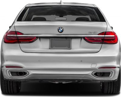 Rear view with LED taillights and dual exhaust outlets