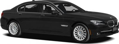 Luxury sedan side profile with extended wheelbase