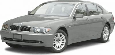 Front and side view of extended wheelbase luxury sedan