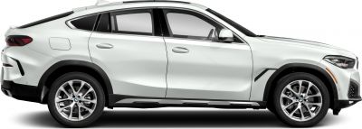 SUV side profile with aerodynamic body and large alloy wheels