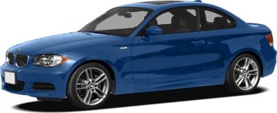 Sporty blue compact coupe with sleek body lines and alloy wheels.