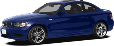 Blue two-door coupe with sporty alloy wheels and sleek design