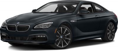 Front view with distinctive headlights, kidney grille, and alloy wheels