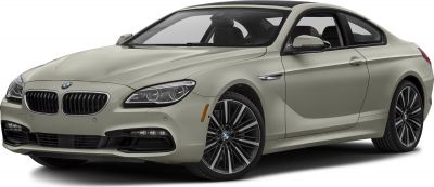 Front and side exterior of a luxury grand tourer coupé with distinctive grille and alloy wheels