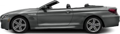 Sleek side view of a luxury convertible with alloy wheels.