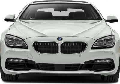 Bold kidney grille with sleek LED headlights on a luxury coupe