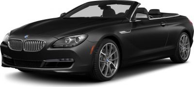 Front side profile of convertible with kidney grille and alloy wheels